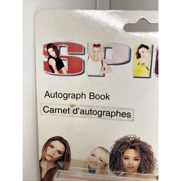 Vintage Spice Girls Autograph Book w/Pen 1997 SEALED in PKG - Picture 4 of 16